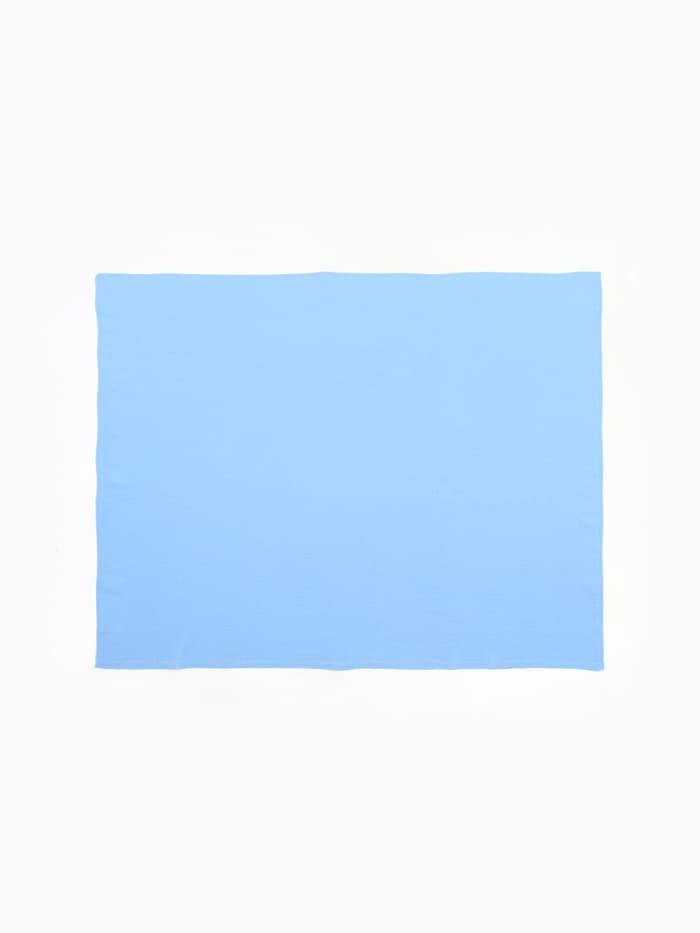 Пелёнки «Крошка Я. Облачко», 130×100 см, набор 2 шт., 100 хлопок, голубая, белая
