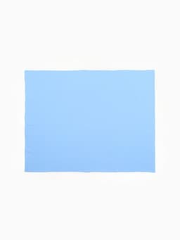 Пелёнки «Крошка Я. Облачко», 130×100 см, набор 2 шт., 100 хлопок, голубая, белая