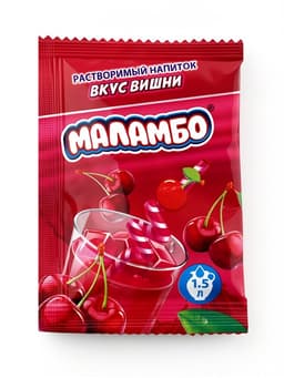 Напиток растворимый Маламбо, вкус: вишня, 9 г