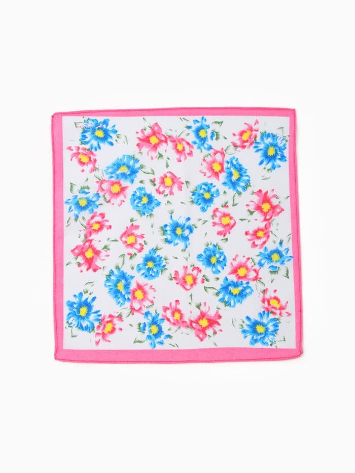 Платки носовые женские «Этель» White cotton, 28×28 см - 10 шт., хлопок 100%, МИКС