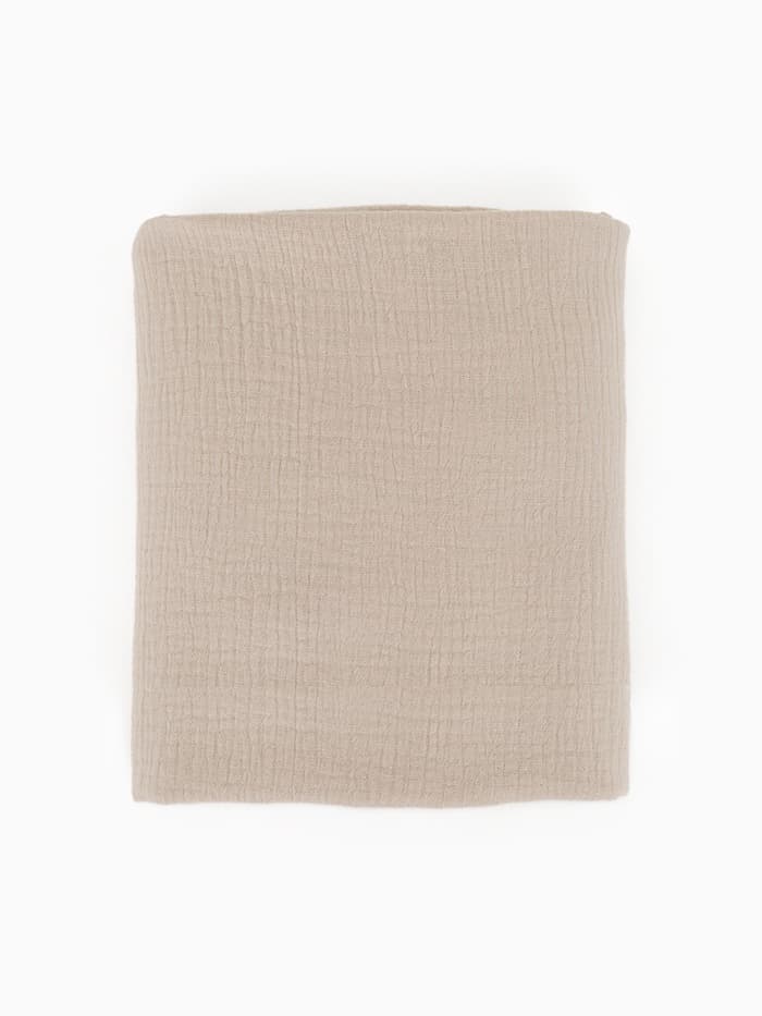 Пелёнки муслиновые «Крошка Я» Grey-beige, 130×100 см, набор 2 шт., серая, бежевая