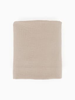 Пелёнки муслиновые «Крошка Я» Grey-beige, 130×100 см, набор 2 шт., серая, бежевая