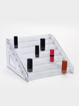 Подставка для косметики 7 ярусов, 31×29.5×18.5 см, оргстекло 3 мм
