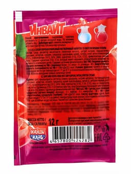 Напиток растворимый ИНВАЙТ, вкус: вишня-кола, 9 г
