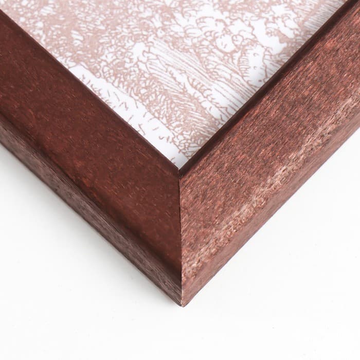 Фоторамка для фото 13×18 см Tonga, сосна, (пластиковый экран), венге