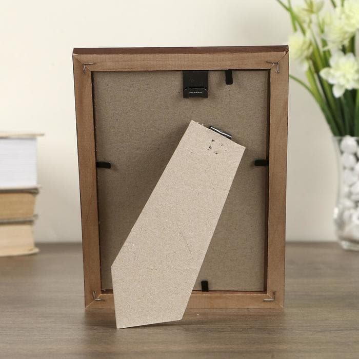 Фоторамка для фото 10×15 см Samoa, сосна, (пластиковый экран), орех