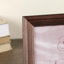 Фоторамка для фото 13×18 см Brawley, сосна, (пластиковый экран), махагон