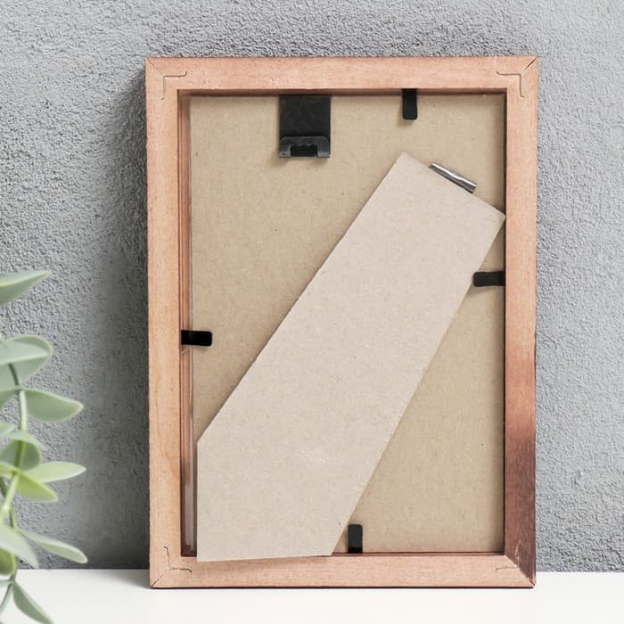 Фоторамка для фото 9×13 см Tonga, сосна, (пластиковый экран), венге