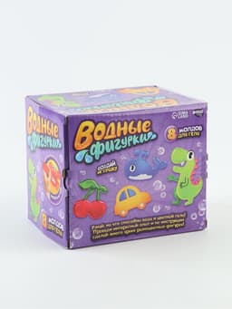 Набор для творчества «Водные фигурки», 8 молдов, 6 цветов, 14+