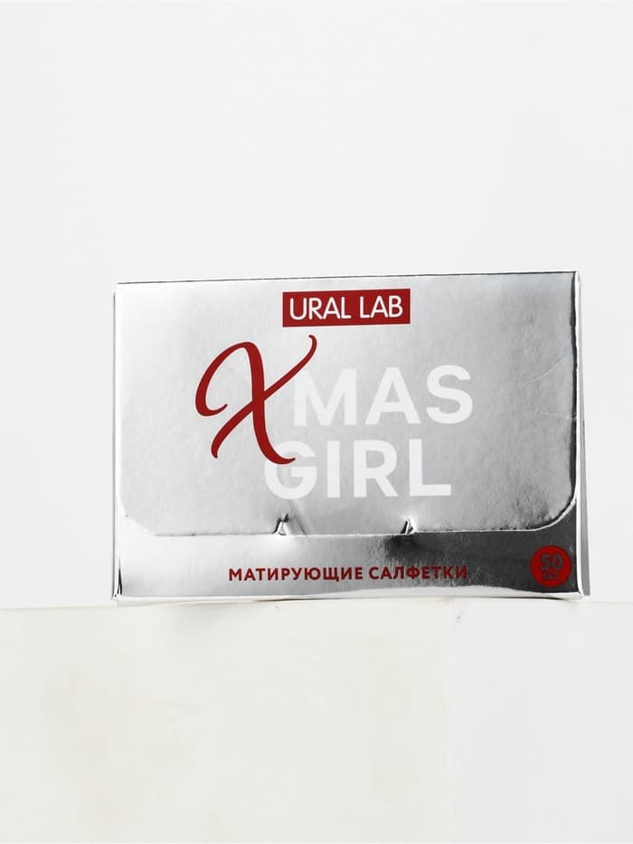 Матирующие салфетки для лица, 50 шт., URAL LAB