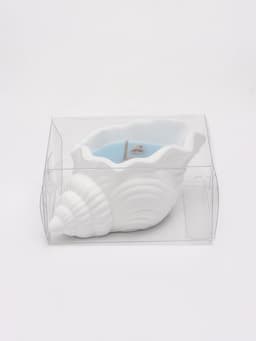 Свеча ароматическая в гипсе «Ракушка» 12×7×5 см, 50 г