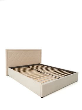 Кровать двуспальная с подъем.мех. Марион, 1600х2000 , Бежевый