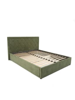 Кровать двуспальная с подъем.мех. Марион, 1600х2000 , Зелный