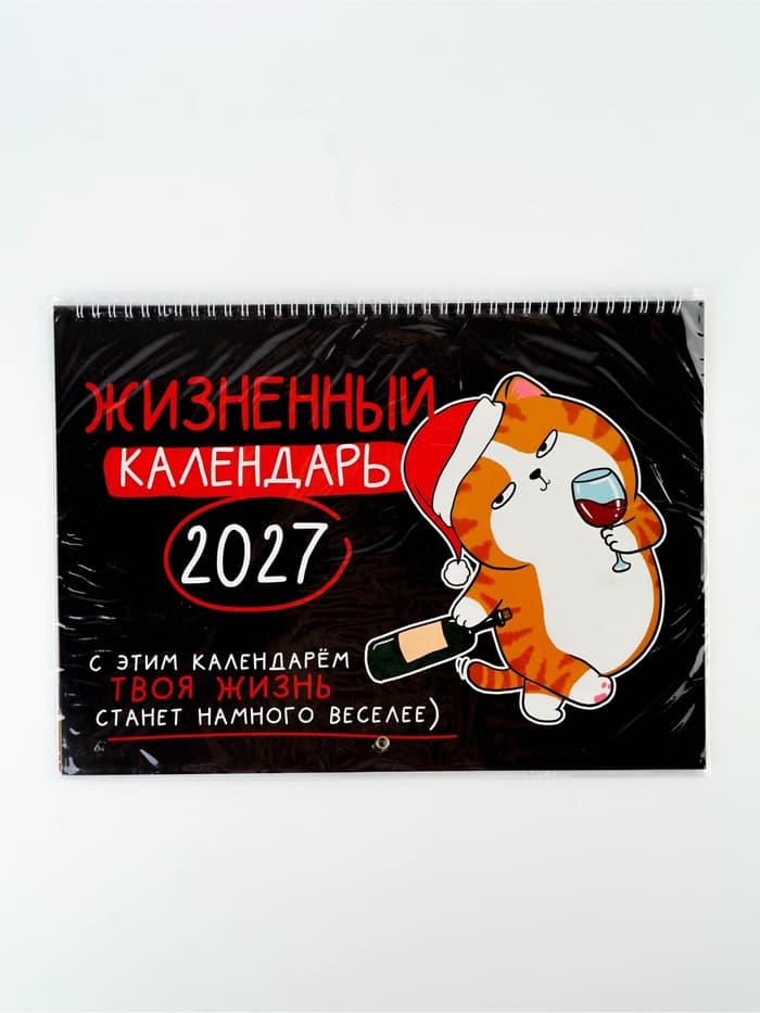 Календарь 2027, на спирали большой «Жизненный»