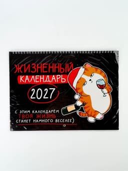 Календарь 2027, на спирали большой «Жизненный»
