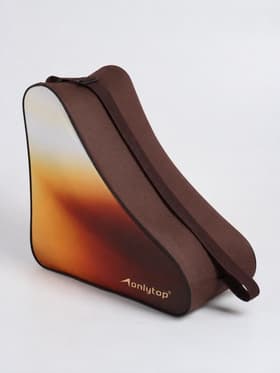 Сумка для коньков и роликов ONLYTOP, 42×20×38 см, цвет кофейный