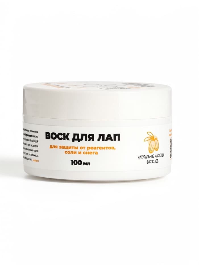 Воск для лап собак Spets, защитный, заживляющий, 100 мл