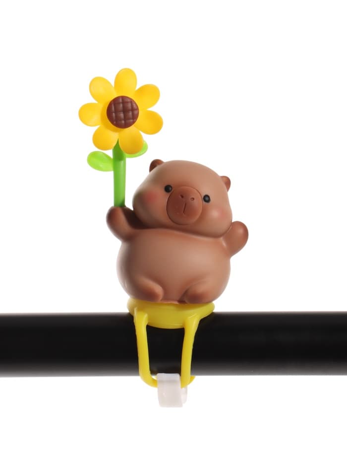 Мини - фигурка на монитор «Капибара», 5×4×8.5 см