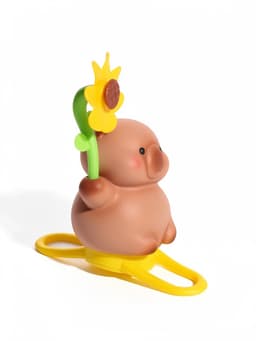 Мини - фигурка на монитор «Капибара», 5×4×8.5 см