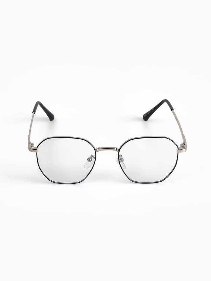 Очки для компьютера OneSun, фотохромные, футляр, салфетка, цвет серебро