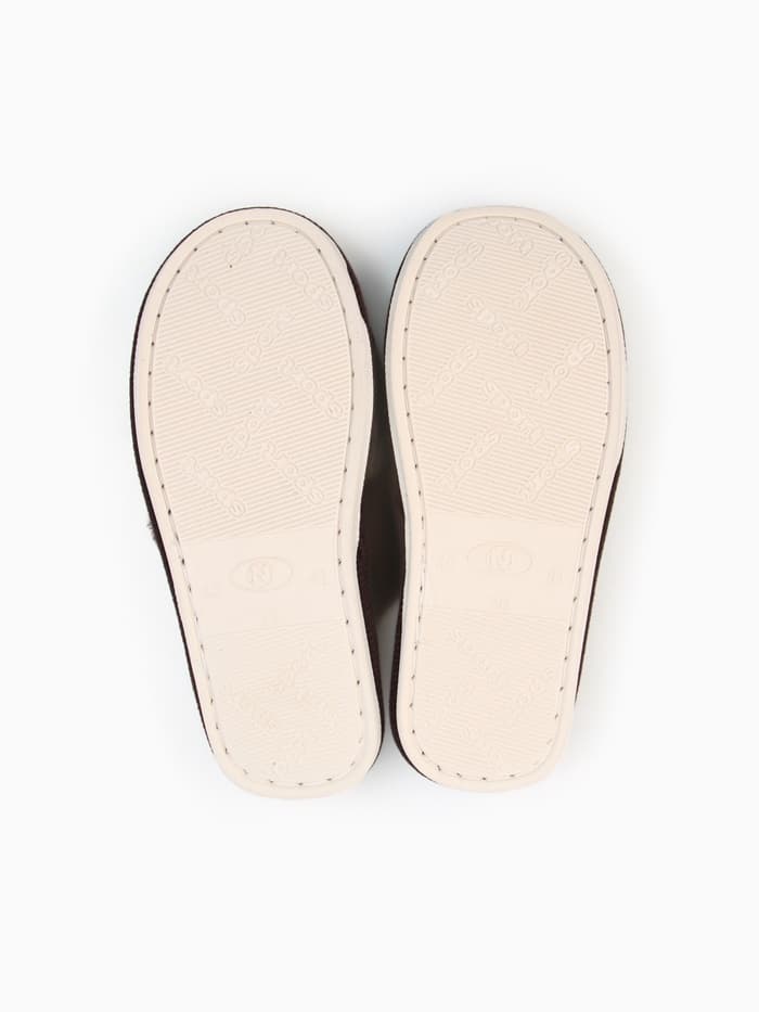 Тапочки с закрытым носком LoveLife, размер 43-44, коричневые