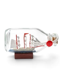Корабль сувенирный в бутылке «Призрак мыса» 11.5×5×6.5 см