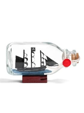 Корабль сувенирный в бутылке «Синева горизонта» 11.5×5×6.5 см