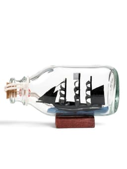 Корабль сувенирный в бутылке «Синева горизонта» 11.5×5×6.5 см