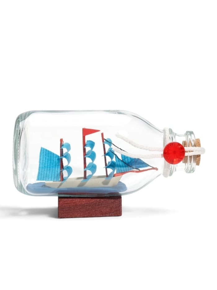 Корабль сувенирный в бутылке «Остров сокровищ» 11.5×5×6.5 см