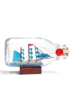 Корабль сувенирный в бутылке «Остров сокровищ» 11.5×5×6.5 см