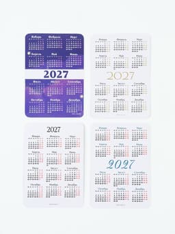Календарь карманный 2027 «Новогодний» МИКС