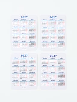 Календари карманные 2027, набор 20 шт. «Детский»