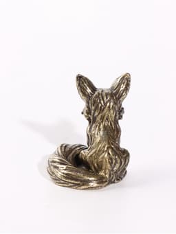Фигурка декоративная «Лисёнок», металл, 2.6×2.9×3.3 см