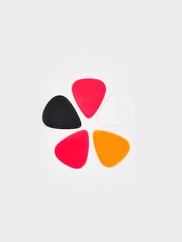 Набор медиаторов для гитары, 5 шт, толщина 0,71-1,5