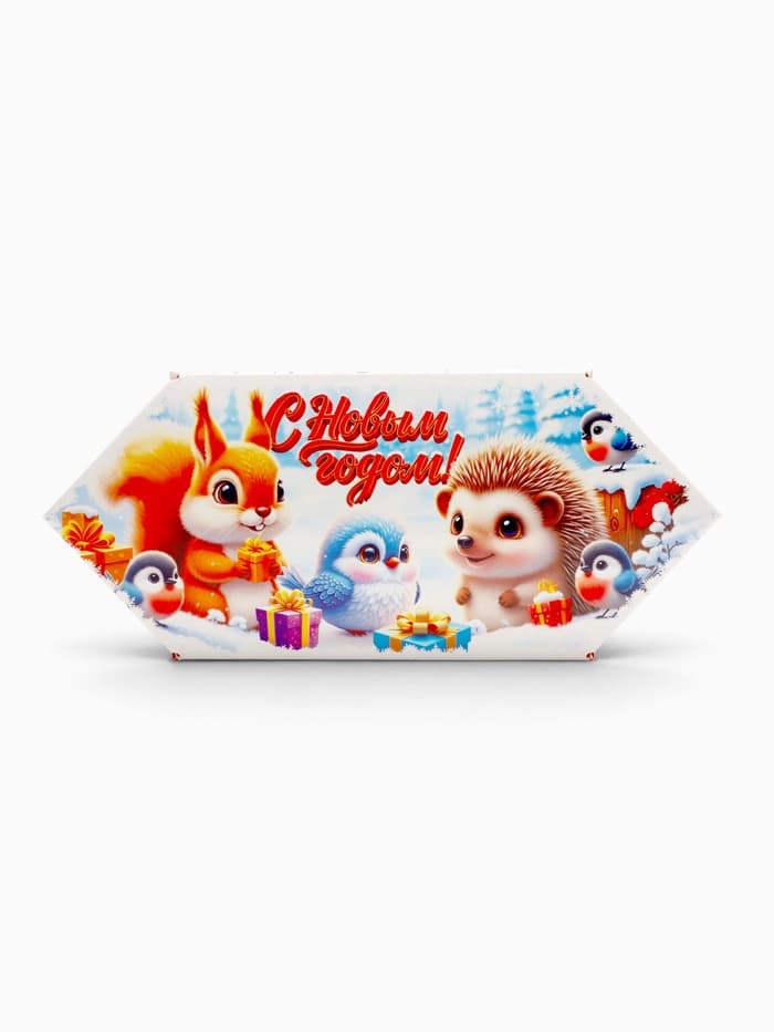 Новогодний подарок со сладостями «Конфета», 200 г