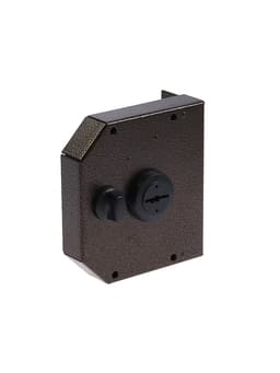 Замок накладной LOCKLAND с задвижкой, 135×146 мм, 5 ключей
