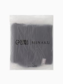 Балаклава вязаная женская MINAKU, размер 52-56, чёрная