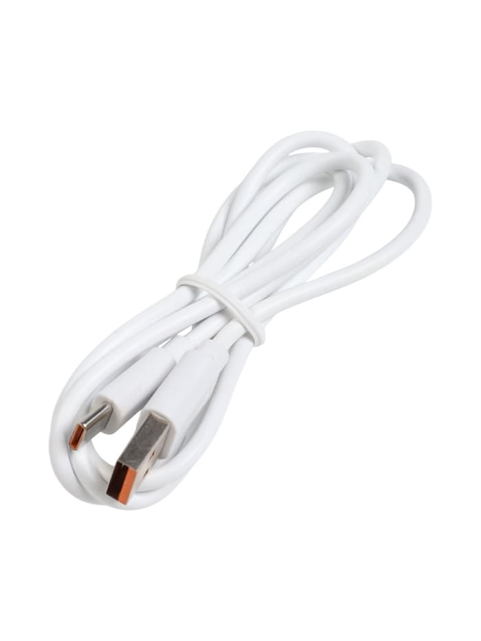 Зарядная станция 3 в 1, 3 А, 15 W, подсветка, кабель USB-Type-C, белая