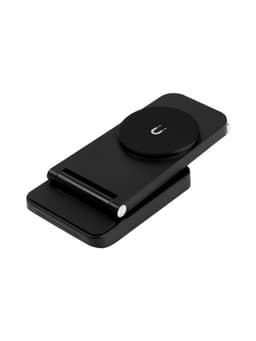 Зарядная станция 3 в 1, 3 А, 15 W, кабель USB-Type-C, черная