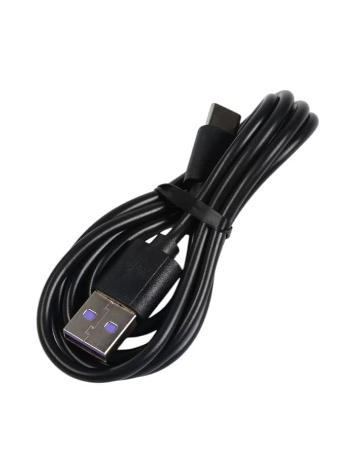 Зарядная станция 3 в 1, 3 А, 15 W, кабель USB-Type-C, черная