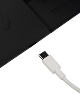 Зарядная станция 4 в 1, 3 А, 15 W, кабель USB-Type-C, черная