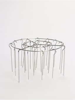 Решетка для аэрогриля, 14×10.5 см, набор шампуров 24 шт., 9 см, нержавеющая сталь