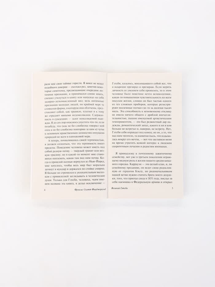 Книга «Великий Гэтсби», Фрэнсис Скотт Фицджеральд