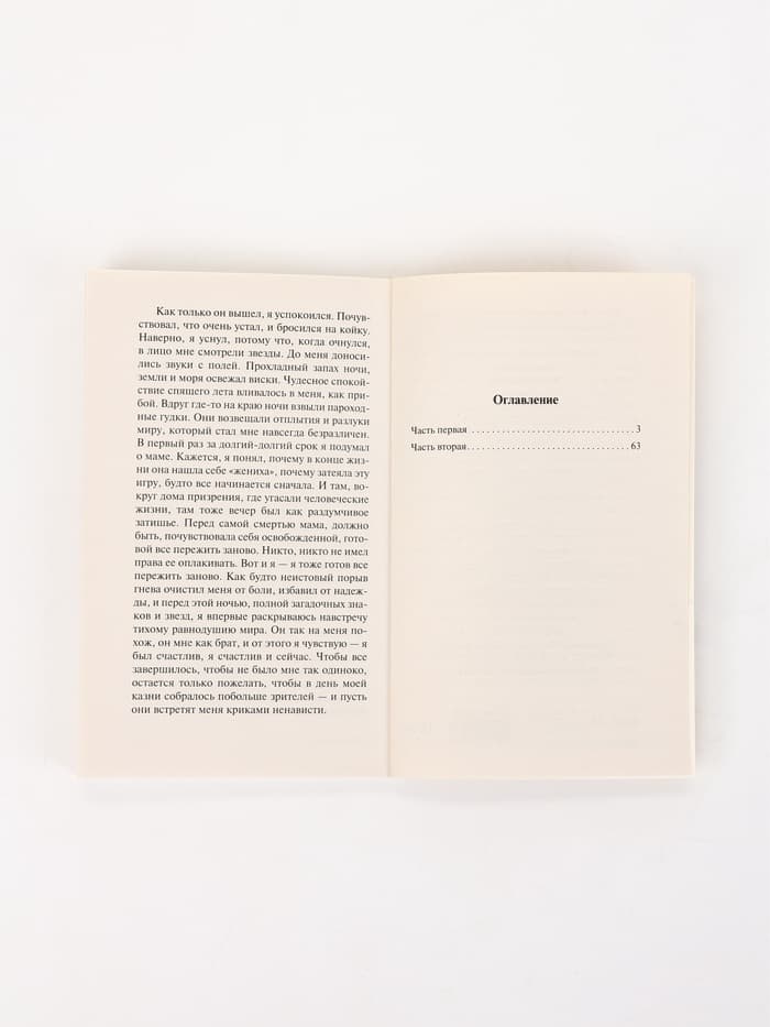 Книга «Посторонний», Альбер Камю
