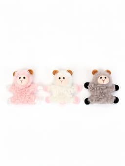 Мягкая игрушка MILO TOYS «Овечка. Тёплого и пушистого года!», на магнитах