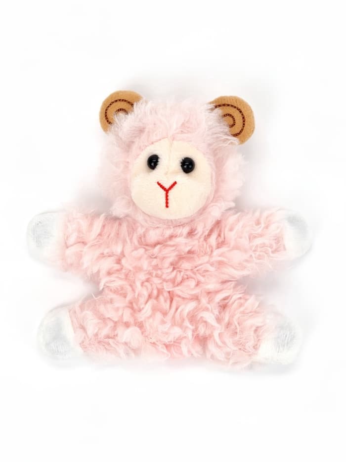 Мягкая игрушка MILO TOYS «Овечка. Тёплого и пушистого года!», на магнитах