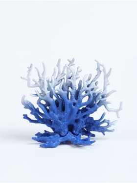 Коралл пластиковый, малый, 16×13 см, синий