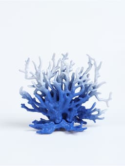 Коралл пластиковый, малый, 16×13 см, синий