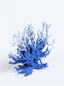Коралл пластиковый, малый, 16×13 см, синий