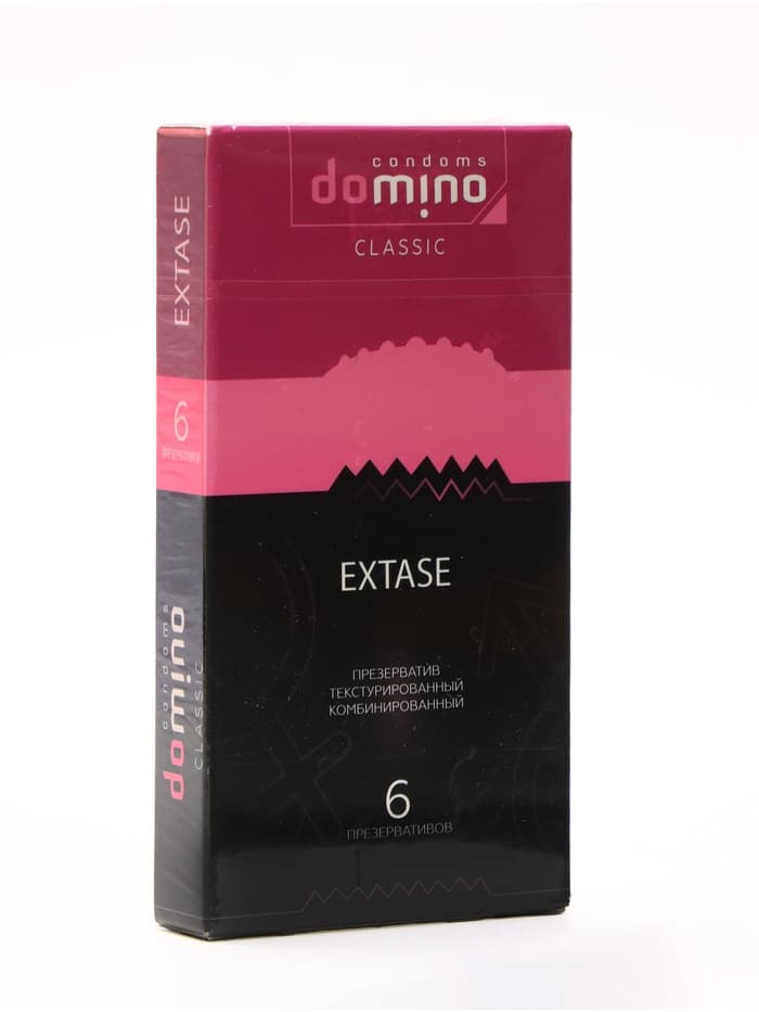 Презервативы DOMINO CLASSIC, Extase, 6 шт.